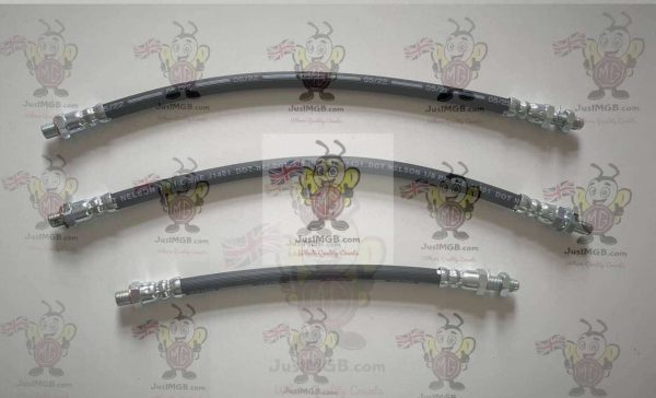 OEM UK Manufactured MGB Brake Flexi Hose Car Kit All CB Cars (1962-74) GBH158 & GBH159